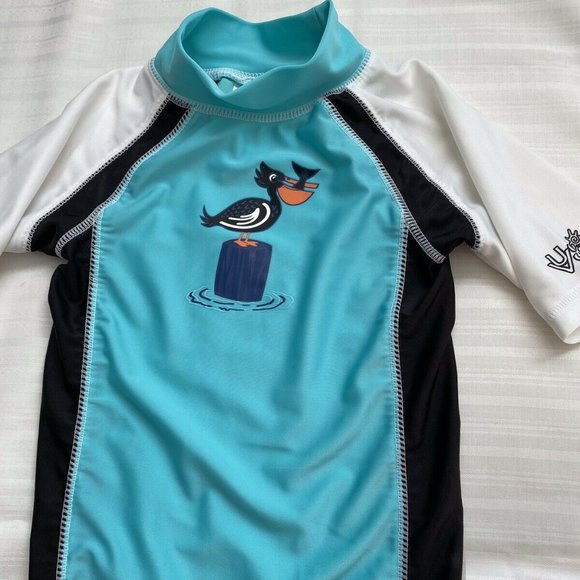 UV Skins Rashguard Swim Top  4T - Picture 1 of 4